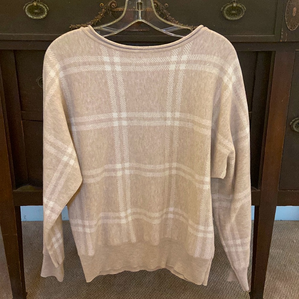 Cynthia Rowley Tan Pullover Sweater